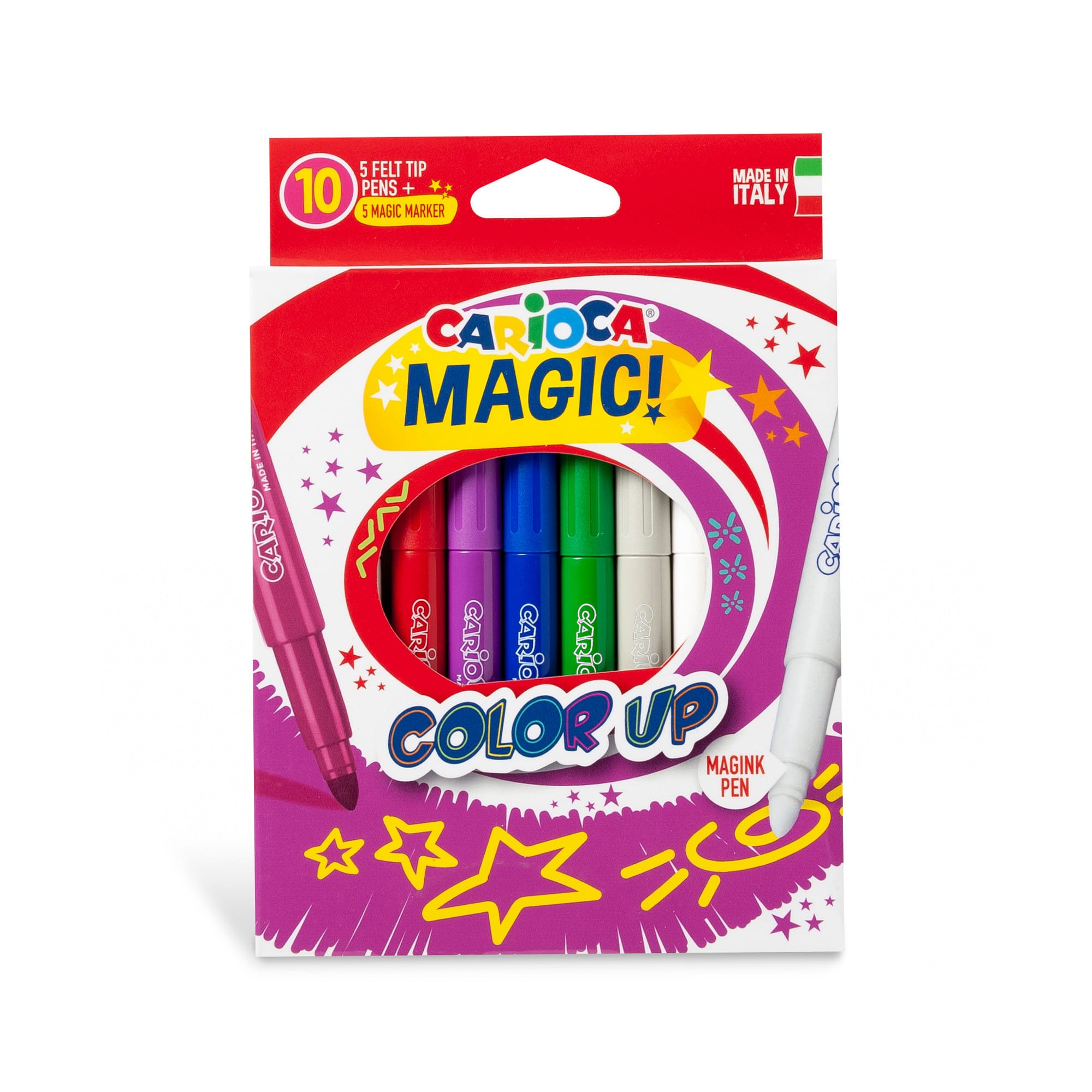 CARIOCA® 6mm Magic Color Up Felt Tip Pen Set